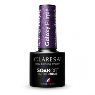 Claresa Lakier Hybrydowy UV/LED 5g - Galaxy Purple