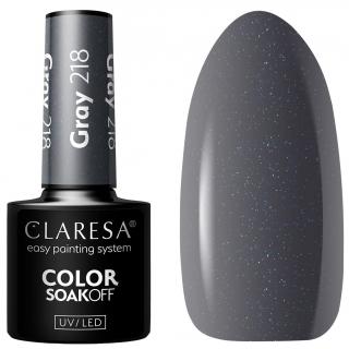 Claresa Lakier Hybrydowy UV/LED 5g - Gray 218