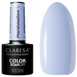 Claresa Lakier Hybrydowy UV/LED 5g - Marshmallow 5