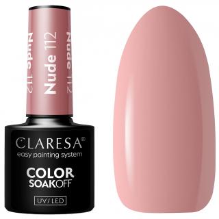 Claresa Lakier Hybrydowy UV/LED 5g - Nude 112