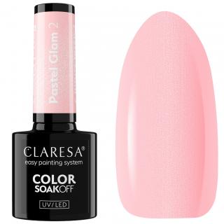 Claresa Lakier Hybrydowy UV/LED 5g - Pastel Glam 2