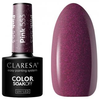Claresa Lakier Hybrydowy UV/LED 5g - Pink 553