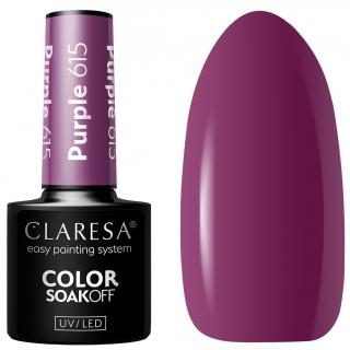 Claresa Lakier Hybrydowy UV/LED 5g - Purple 615