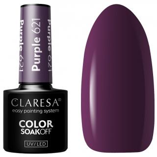 Claresa Lakier Hybrydowy UV/LED 5g - Purple 621