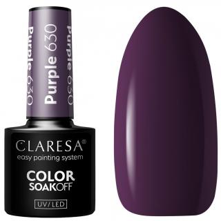 Claresa Lakier Hybrydowy UV/LED 5g - Purple 630
