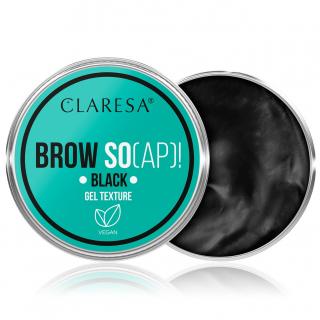 Claresa Mydło Do Stylizacji Brwi Brow Soap Black 30 ml