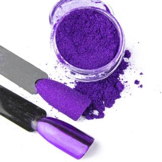 Claresa Pyłek Ozdoba Do Paznokci Glass - Nr 07 Violet