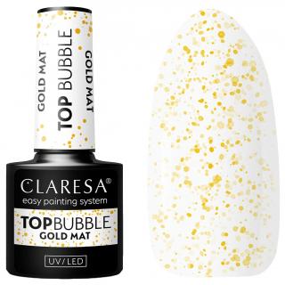 Claresa Top Bubble Gold Matt No Wipe 5 ml