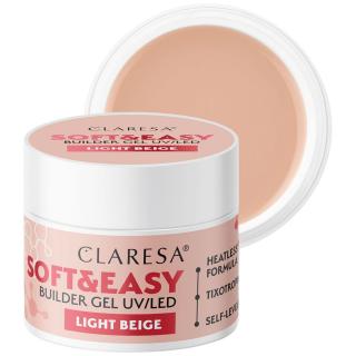 Claresa Żel Budujący Soft  Easy Builder Gel 12 g - Light Beige