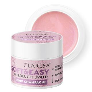 Claresa Żel Budujący Soft  Easy Builder Gel 12 g - Pink Champagne