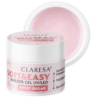 Claresa Żel Budujący Soft  Easy Builder Gel 12 g - Sweet Sugar
