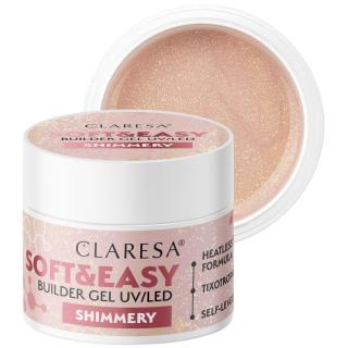 Claresa Żel Budujący Soft  Easy Builder Gel 45 g - Shimmery