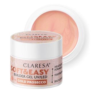 Claresa Żel Budujący Soft  Easy Builder Gel 90 g - Gold Prosecco