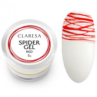 Claresa Żel Do Zdobień Spider Gel 5 g - Red