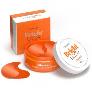 Clavier Bright Look Żelowe Płatki Pod Oczy Rozświetlające 60 szt - Vitamin C