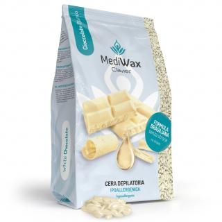 Clavier MediWax Wosk Do Depilacji w Dropsach 1000 g - White Chocolate