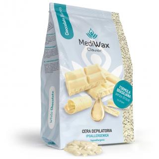 Clavier MediWax Wosk Do Depilacji w Dropsach 500 g - White Chocolate