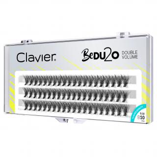 Clavier Rzęsy Kępki BeDU2O Double Volume - 10 mm 0,10 B