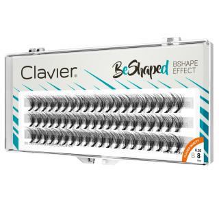 Clavier Rzęsy Kępki BeShaped - 8 mm 0,10 B