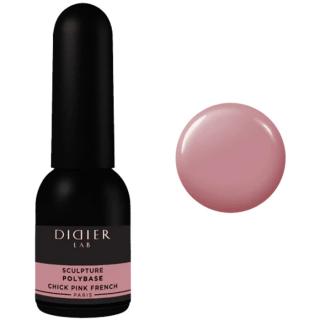 Didier Lab Baza Lakier Kauczukowy Polybase - Chick Pink French 10 ml