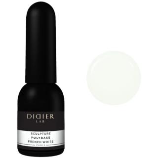 Didier Lab Baza Lakier Kauczukowy Polybase - French White 10 ml