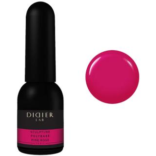 Didier Lab Baza Lakier Kauczukowy Polybase - Pink Rose 10 ml
