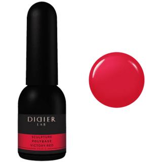 Didier Lab Baza Lakier Kauczukowy Polybase - Victory Red 10 ml