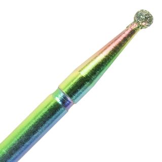 Frez Diamentowy Tęczowy Unicorn 720-2T - Kulka 2 mm