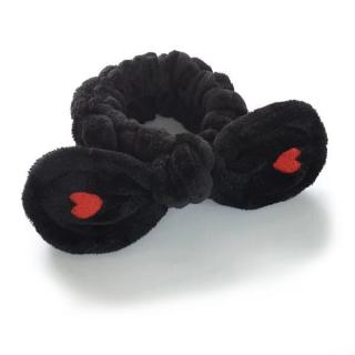 Lash Brow Opaska Kosmetyczna Kokarda Spa Czarna
