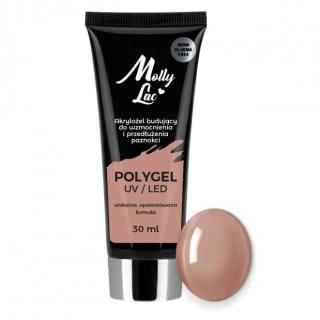 Molly Lac Akrylożel Polygel Budujący 30 ml - Nr 23 Light Brown