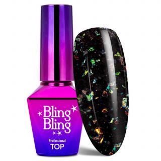 Molly Lac Bling Bling Top No Wipe 10 ml - Nr 2 Bitter