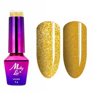 Molly Lac Flashing Lakier Hybrydowy 5 ml - Nr 641 Caribbean Crush