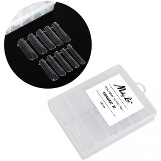 Molly Lac Górne Formy Dual Tunelowe Kwadrat XL YQ-4 Clear - 120 szt