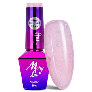 Molly Lac Lakier Hybrydowy 10 ml - Nr 707 Simple Flash