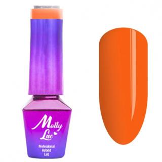 Molly Lac Lakier Hybrydowy 5 ml - Nr 133 Naranja