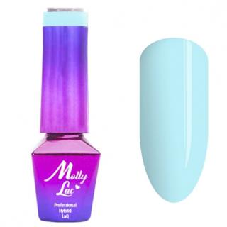 Molly Lac Lakier Hybrydowy 5 ml - Nr 338 Blue Pounch