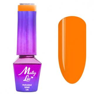 Molly Lac Lakier Hybrydowy 5 ml - Nr 491 Tangerie