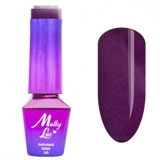 Molly Lac Lakier Hybrydowy 5 ml - Nr 528 Liquid Violet