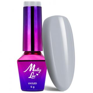 Molly Lac Lakier Hybrydowy 5 ml - Nr 6 Luxury Grey