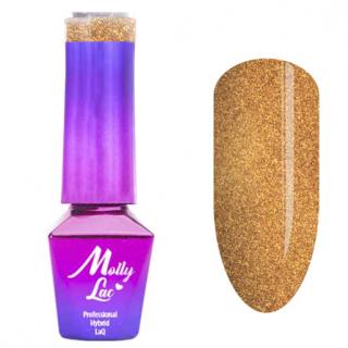 Molly Lac Lakier Hybrydowy 5 ml - Nr 620 Golden Gift