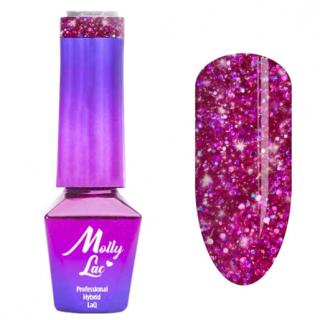 Molly Lac Lakier Hybrydowy 5 ml - Nr 634 Pink Fiction