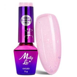 Molly Lac Lakier Hybrydowy 5 ml - Nr 704 Romantic Glow