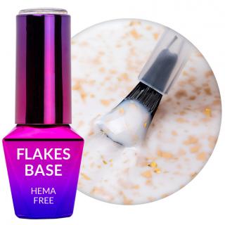Molly Lac Mleczna Baza Kauczukowa Flakes Rubber Base 10 g - Milk  Gold