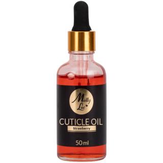 Molly Lac Oliwka Do Skórek i Paznokci 50 ml - Truskawka