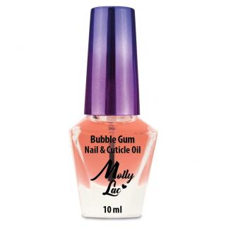 Molly Lac Oliwka Do Skórek Paznokci 10 ml - Bubble Gum