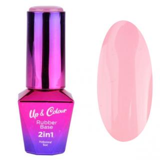 Molly Lac Rubber Base 2w1 UpColour 10 g - Nr 3 Candy Blush