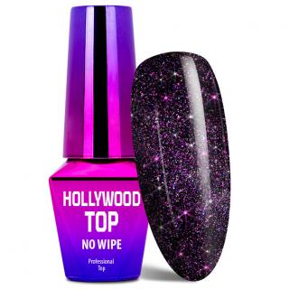 Molly Lac Top No Wipe Hollywood Oh, Rio! z Drobinkami 10 ml