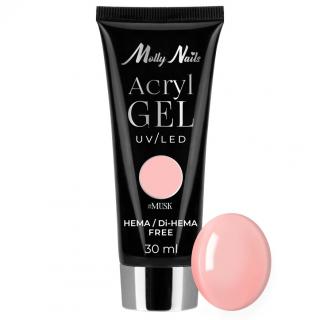 Molly Nails Akrylożel Budujący Do Paznokci Acrylgel UV/LED 30 ml - Musk
