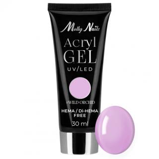 Molly Nails Akrylożel Budujący Do Paznokci Acrylgel UV/LED 30 ml - Wild Orchid
