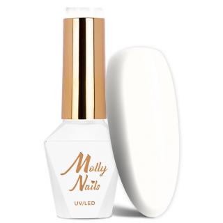 Molly Nails Lakier Hybrydowy 8 g - Nr 20 Creamy White